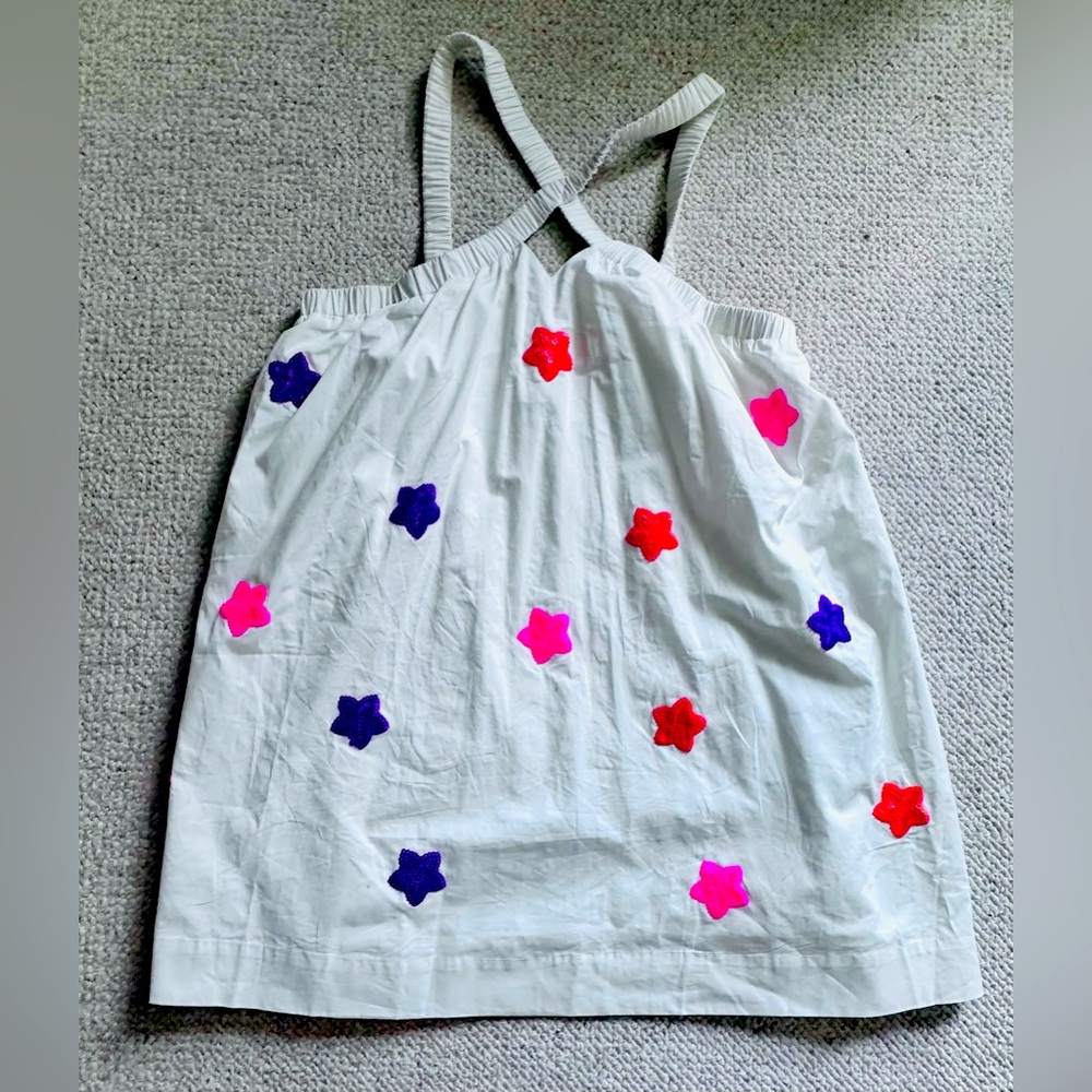Tcec sundress size M with sequin stars